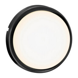 Nordlux Cuba Outdoor Wall Light Black Plastic Sensor Intergrated Led Ceiling Or Wall Mounting - Mains Powered, Ip54 - thumbnail 2