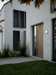 Nordlux Cuba Outdoor Wall Light Black Plastic Sensor Intergrated Led Ceiling Or Wall Mounting - Mains Powered, Ip54 - thumbnail 4