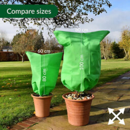 Green Thumbz 2 Pack Garden Fleece Plant Frost Protection - Horticultural Fleece With Drawstring For Winter Plant Cover - thumbnail 6