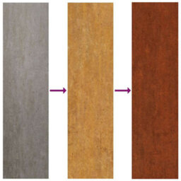 Walplus Planter Rusty 40X40X45 Cm Corten Steel - thumbnail 9