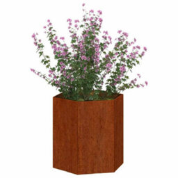 Walplus Planter Rusty 40X40X45 Cm Corten Steel - thumbnail 3