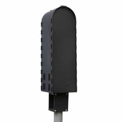 Buttercup Farm Eco Rocket Bat Box Crevice With 5M Pole - Recycled Ldpe Plastic/wood - L24 X W25 X H86 Cm - image 1