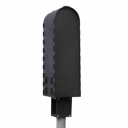Buttercup Farm Eco Rocket Bat Box Crevice With 5M Pole - Recycled Ldpe Plastic/wood - L24 X W25 X H86 Cm