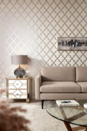 Pagazzi Lighting Pagazzi Acilia 1 Light Antique Brass And Smoked Glass Fluted Table Lamp - thumbnail 4
