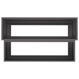 Berkfield Modern Garden Planter Black 100 X 60 X 45 Cm Steel - thumbnail 8