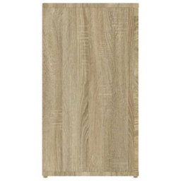 Berkfield Sideboard Sonoma Oak 100X33X59.5 Cm Engineered Wood - thumbnail 7