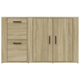 Berkfield Sideboard Sonoma Oak 100X33X59.5 Cm Engineered Wood - thumbnail 6