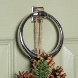 Samuel Alexander 35Cm Winter Spice Star Hanging Christmas Wreath With Pine Cones Red Berries & Dried Fruit - thumbnail 4