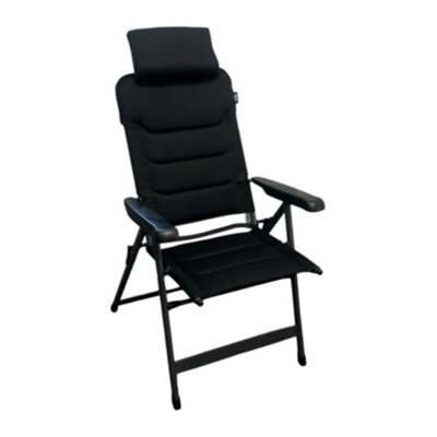 Royal Padded Reclining Camping Chair High Back 6 Position Folding Caravanning - image 1