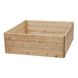 Greena Square Wooden Raised Bed 45 Cm High, 120 X 120Cm - thumbnail 2