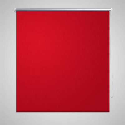 Berkfield Roller Blind Blackout 80 X 175 Cm Red - image 1