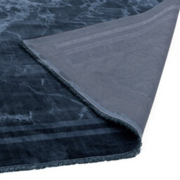Blue Border Luxurious Modern Abstract Bordered Easy To Clean Living Room And Bedroom Rug-120Cm X 180Cm - thumbnail 4