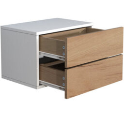 Vcm Wooden Wall Hanging Bedside Table Usal L 45 Cm - thumbnail 2