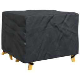 Walplus Outdoor Furniture Cover Black 113 X 113 X 73 Cm 420D - thumbnail 3