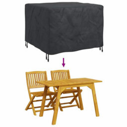 Walplus Outdoor Furniture Cover Black 113 X 113 X 73 Cm 420D - thumbnail 9