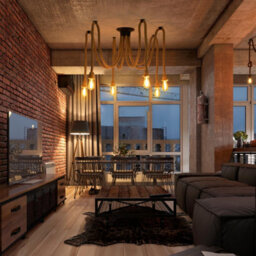 5  Head Industrial Chandelier Spider Ceiling Light Multi Bubble Hemp Rope Pendant Lamp Uk - thumbnail 2
