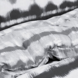 Smart Living Luxury Reversible Polycotton Easy Care Bedding Quilt Cover, Textured Duvet Cover Set, Bed Covers - Tiedye Tassel Trim - thumbnail 6