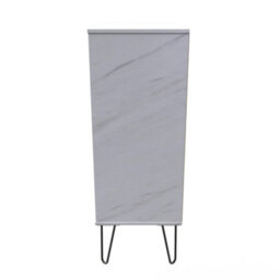 Osaka 5 Drawer Chest Of Drawers In Marble (Ready Assembled) - thumbnail 2