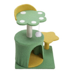 Thehotsale Cat Tree With Sisal Scratching Post And Hanging Ball Toy - thumbnail 5