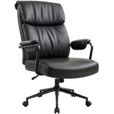 Mid Century Modern Swivel Desk Chair With Ergonomic Lumbar Support Office Chair - image 1