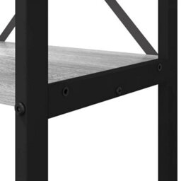 Berkfield Bookcase Grey Sonoma 60 X 30 X 118 Cm Engineered Wood - thumbnail 8