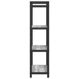 Berkfield Bookcase Grey Sonoma 60 X 30 X 118 Cm Engineered Wood - thumbnail 6