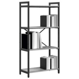 Berkfield Bookcase Grey Sonoma 60 X 30 X 118 Cm Engineered Wood - thumbnail 3