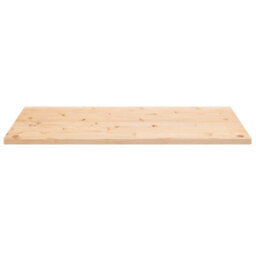 Berkfield Desk Top 110X55X2.5 Cm Solid Wood Pine - thumbnail 3