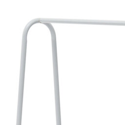 Living And Home White Metal Freestanding Coat Rack For Bedroom 60Cm W X 36Cm D X 152Cm H - thumbnail 8