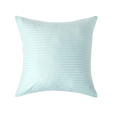 Homescapes Blue Continental Egyptian Cotton Pillowcase 330 Tc, 60 X 60 Cm - image 1