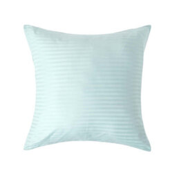 Homescapes Blue Continental Egyptian Cotton Pillowcase 330 Tc, 60 X 60 Cm