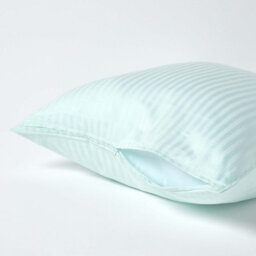 Homescapes Blue Continental Egyptian Cotton Pillowcase 330 Tc, 60 X 60 Cm - thumbnail 3
