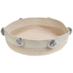 Beliani Pet Bed Ortaca Cotton Light Beige - thumbnail 4