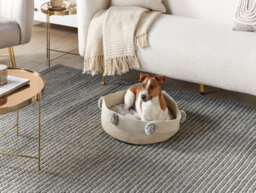 Beliani Pet Bed Ortaca Cotton Light Beige - thumbnail 2