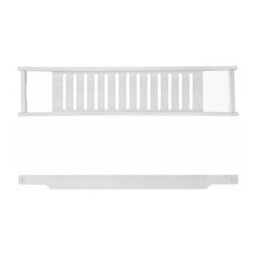 Bamboo Wood Bath Tub Rack Bathroom Shelf Tidy Tray Storage Caddy Organiser (White) - thumbnail 4