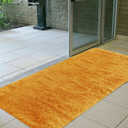 Ameha Modern Ochre Area Rugs Living Room, Hallway Runner Non-Slip Super Soft Shaggy Pile Rug Easy To Clean, 80 X 150 Cm - thumbnail 6