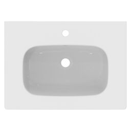 Ideal Standard I.life A Matt White Wall-Mounted Vanity Unit & Basin Set With 2 Chrome Effect Handle (W)600mm (H)630mm - thumbnail 3