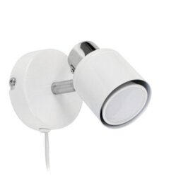 Valuelights White Indoor Wall Spotlight And Gu10 Spotlight Led 5W Cool White 6500K Bulb