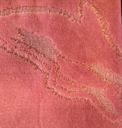 Dolphin Anti-Slip Bath Mat And Pedestal Mat 2 Piece Set - Pink - thumbnail 2