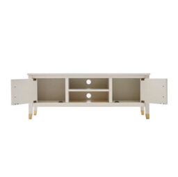 Cabinet Bits Palazzi 2 Door Tv Unit White H45 W120 D35Cm - thumbnail 4