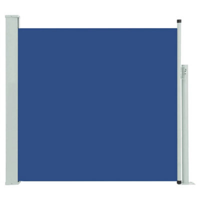 Vidaxl Patio Retractable Side Awning 170X300 Cm Blue - image 1