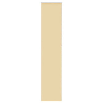 Berkfield Roller Blind Blackout Beige 40X210 Cm Fabric Width 35.7 Cm Polyester - image 1
