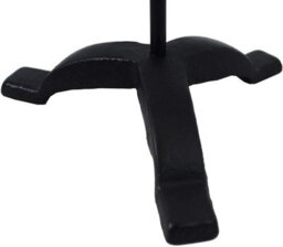 Trendi Black Fireside Companion Set Five Piece Set With Loop Tops  Perfect For All Rooms & Fireplace Settings - thumbnail 5