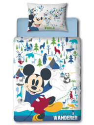 Disney Mickey Mouse Wanderer Junior Duvet Cover And Pillowcase Set - thumbnail 2