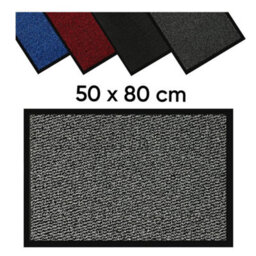 Barrier Mat 50 X 80 Cm Silver  Anti-Slip Waterproof Door Mat - thumbnail 1