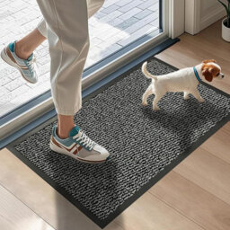Barrier Mat 50 X 80 Cm Silver  Anti-Slip Waterproof Door Mat - thumbnail 2
