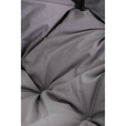 Orsina Double Black Hanging Chair, Plush Comfort Bedroom Chair, Stable And Sturdy Indoor Chair With Grey Cusions - thumbnail 8