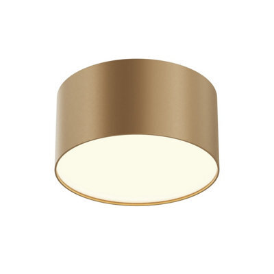 Luminosa Lighting Luminosa Zon Surface Mounted Downlight Matte Gold 3000K 600Lm - image 1
