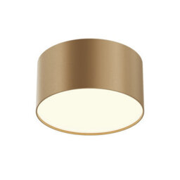 Luminosa Lighting Luminosa Zon Surface Mounted Downlight Matte Gold 3000K 600Lm