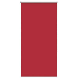 Berkfield Durable Roller Blind Blackout Red 85X150 Cm Fabric Width 80.7 Cm Polyester - thumbnail 1